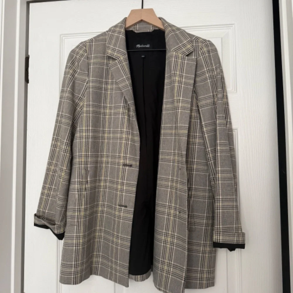 Madewell Dorset Blazer Cosley Plaid Medium - Picture 12 of 12